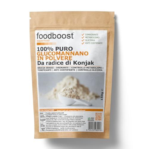 FoodBoost Glucomannano in polvere