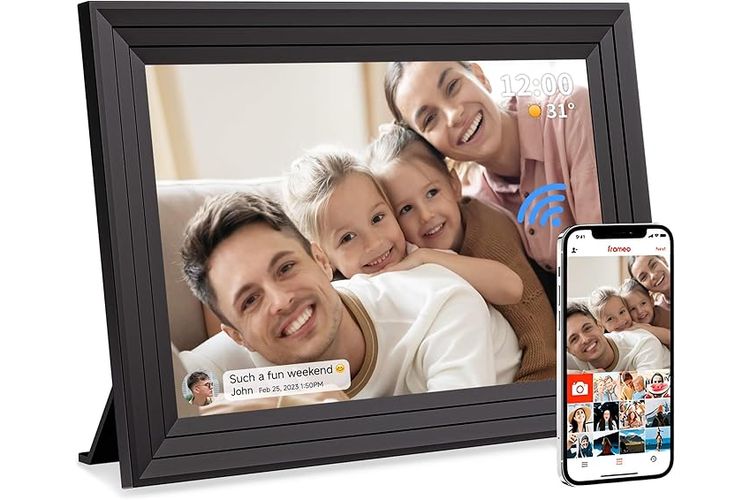 Luakug Cornice Digitale Foto WiFi Portafoto