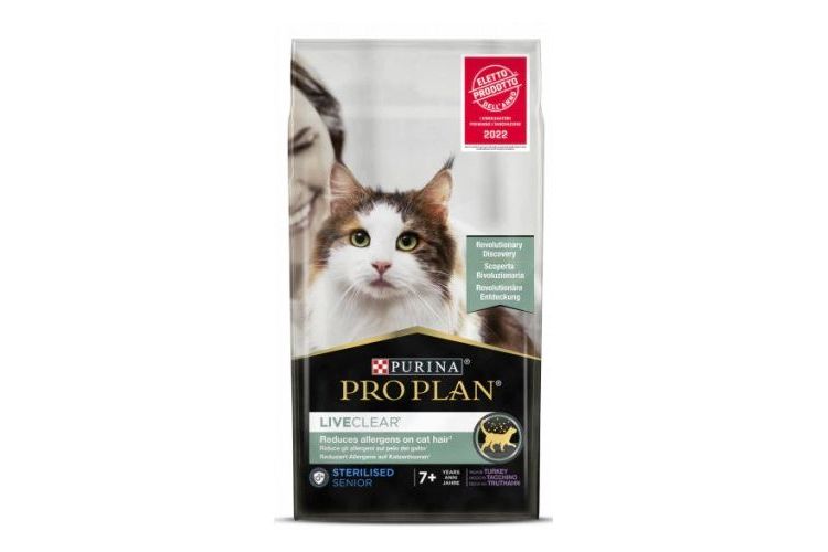 Purina Pro Plan Liveclear Sterilised Senior 7+ Gatto (Tacchino)
