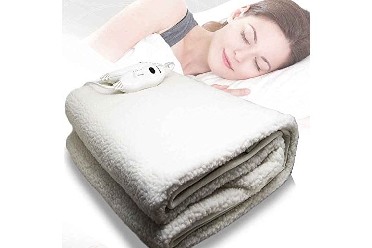 BAKAJI Scaldaletto Coperta Elettrica Termica