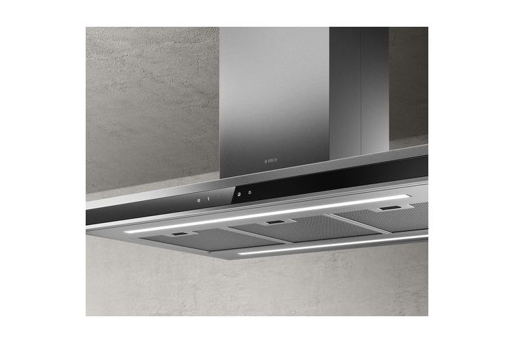 Elica Adéle Island Inox 90cm