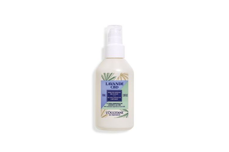 L'Occitane Lavande CBD Olio da massaggio
