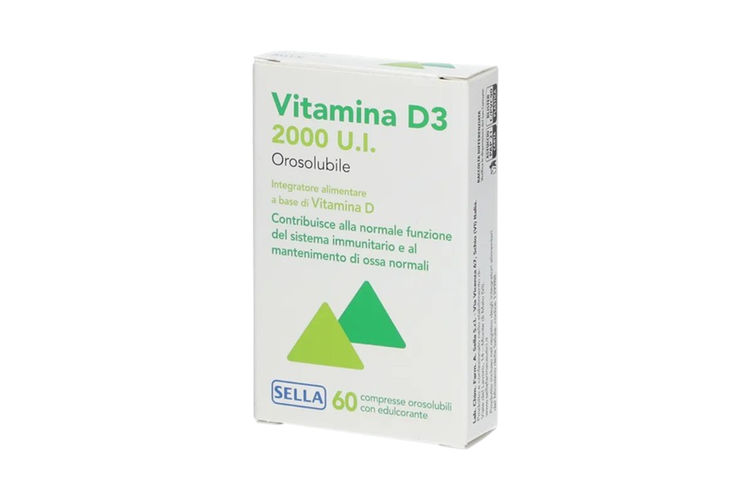 Sella Vitamina D3 2000 U.I. Orosolubile