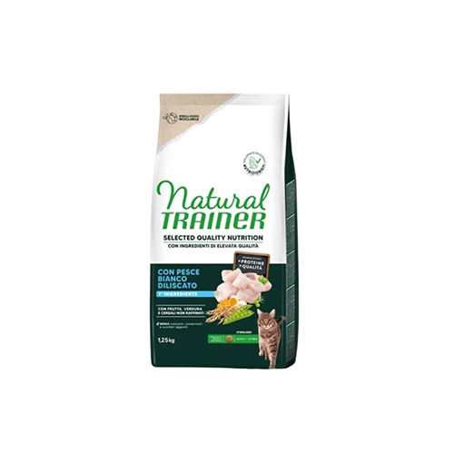Natural Trainer Selected Quality Nutrition con Pesce Bianco Diliscato