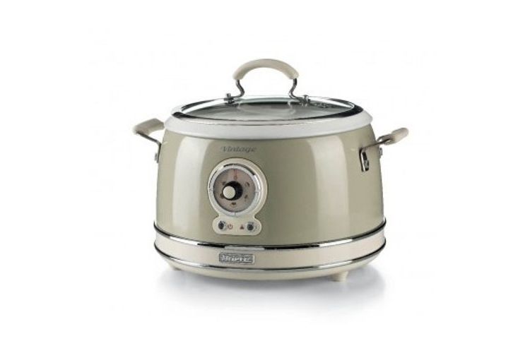 Ariete 2904 Vintage Rice Cooker&Slow Cooker Beige