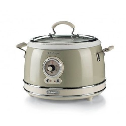 Ariete 2904 Vintage Rice Cooker&Slow Cooker Beige