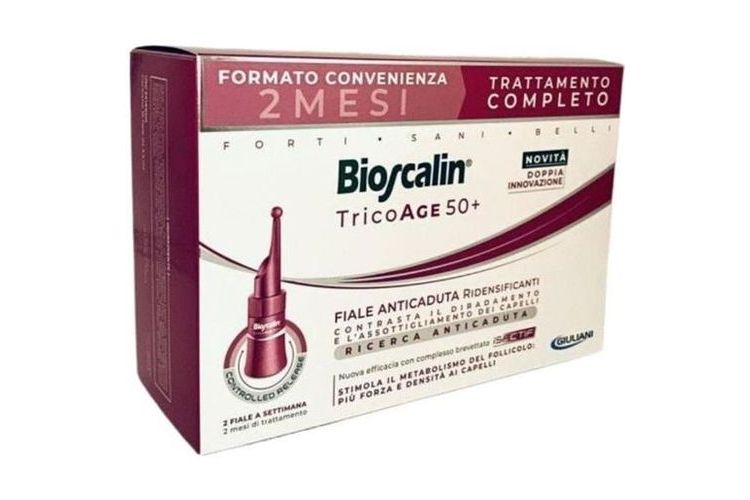 Giuliani Bioscalin Tricoage 50+ Fiale Anticaduta Ridensificanti