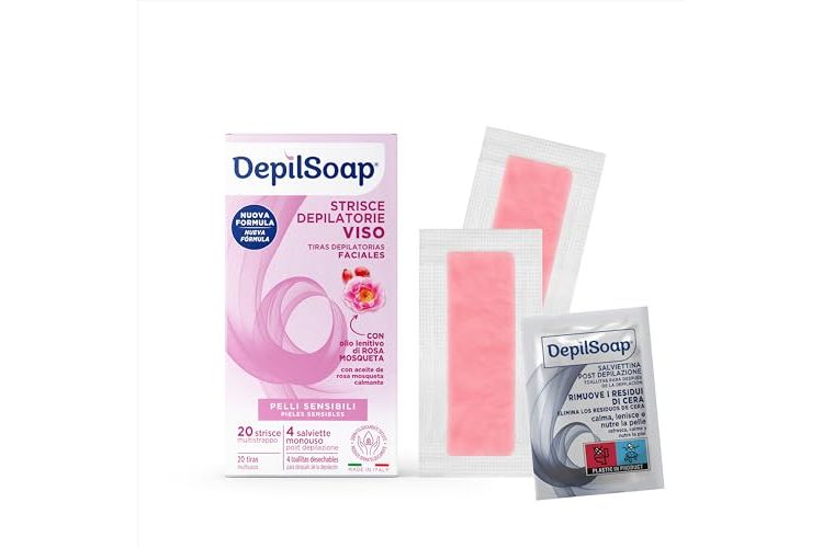 DepilSoap Strisce Depilatorie Viso