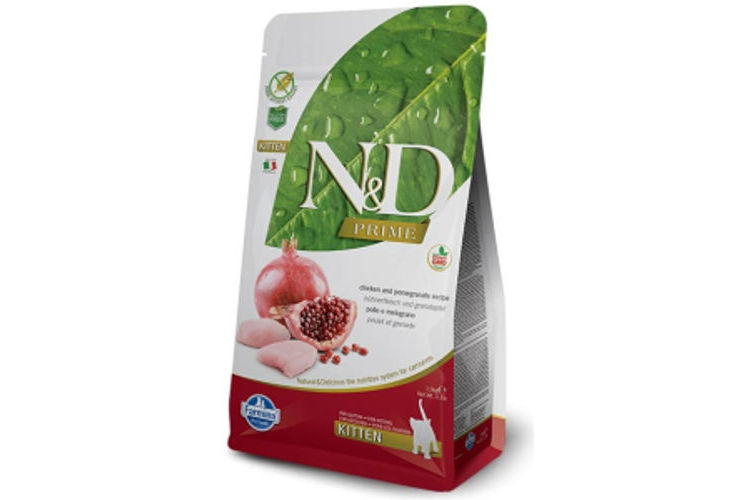 Farmina N&D Prime Kitten Gatto (Pollo Melograno) - secco 1.5Kg