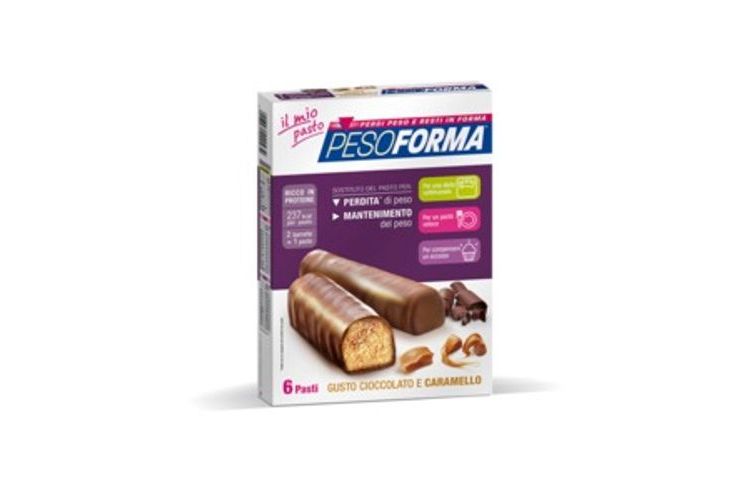 Pesoforma Barrette Cioccolato Caramello