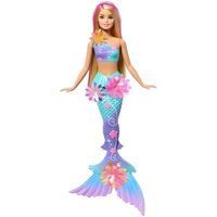 Barbie Sirena Magici Fiori JDM72
