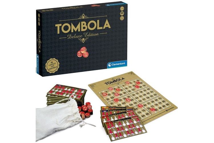 Clementoni Tombola 36 Cartelle Deluxe