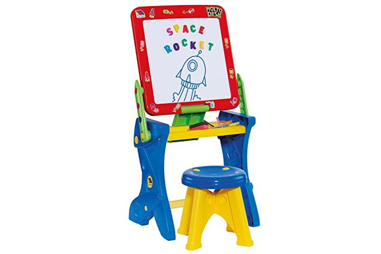 Crea Mania Scrivania per bambini con lavagna 3 in 1