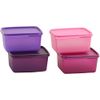 Tupperware Tupin Keep Tab Plastic Container Set