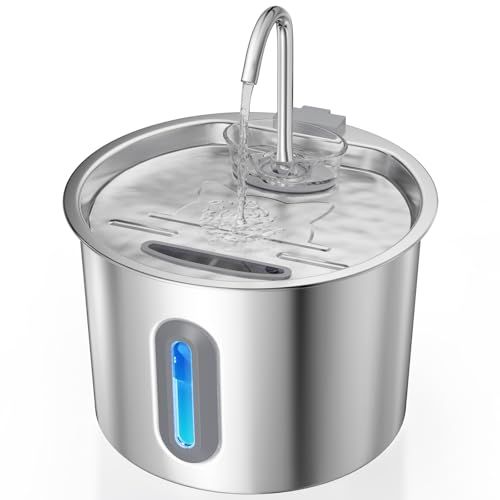 Zivacate Fontanella per Gatti Acciaio