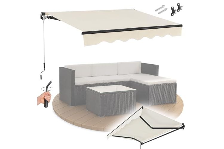 Juskys Tenda a Bracci Estensibili