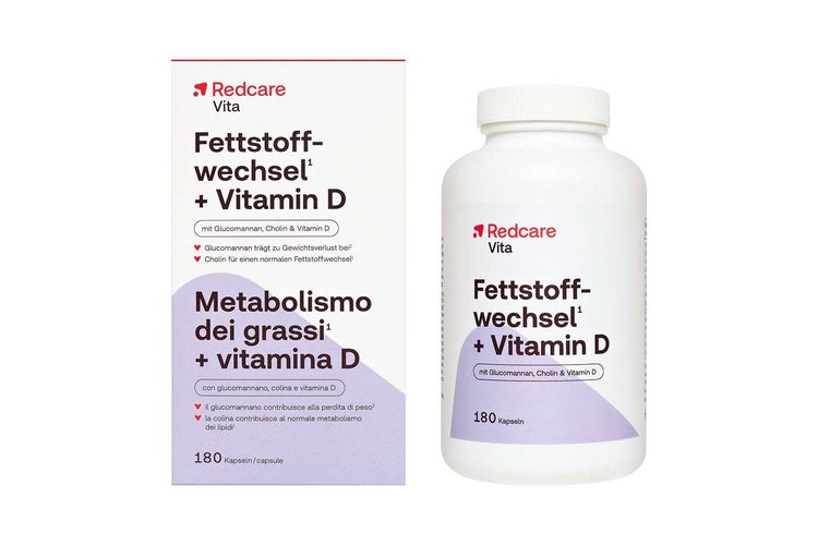 Redcare Vita Metabolismo dei grassi + Vitamina D