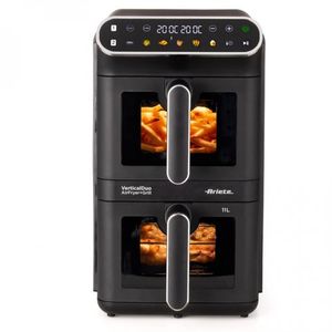 Ariete Friggitrice 4640 Air Fryer Vertical Duo Nero