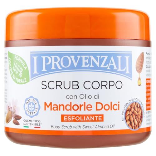 I Provenzali Scrub Corpo Esfoliante con Olio di Mandorle Dolci