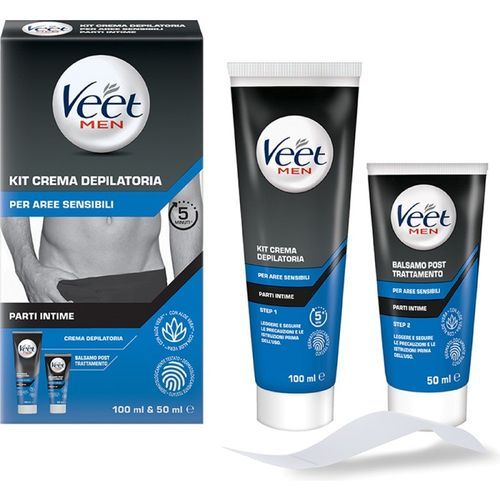 Veet Men Kit Depilazione Intima Pelli Sensibili