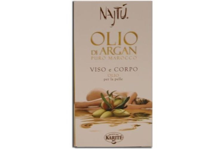 Najtù Olio di Argan Puro Marocco Viso e Corpo