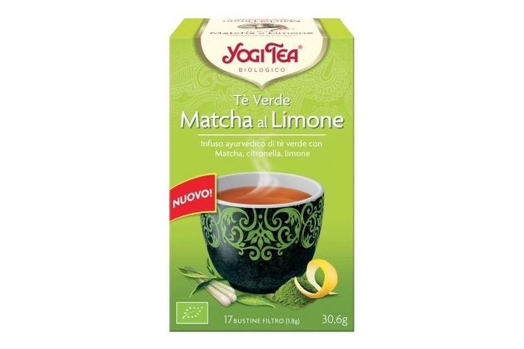 Yogi Tea Tè Verde Matcha al Limone
