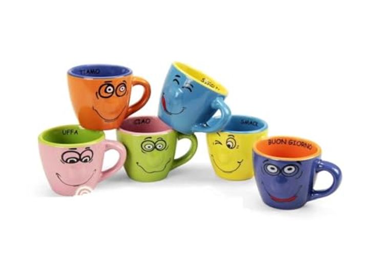 Gicos Set 6 Tazzine Le Smorfie