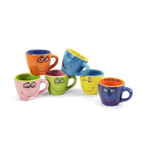 Gicos Set 6 Tazzine Le Smorfie
