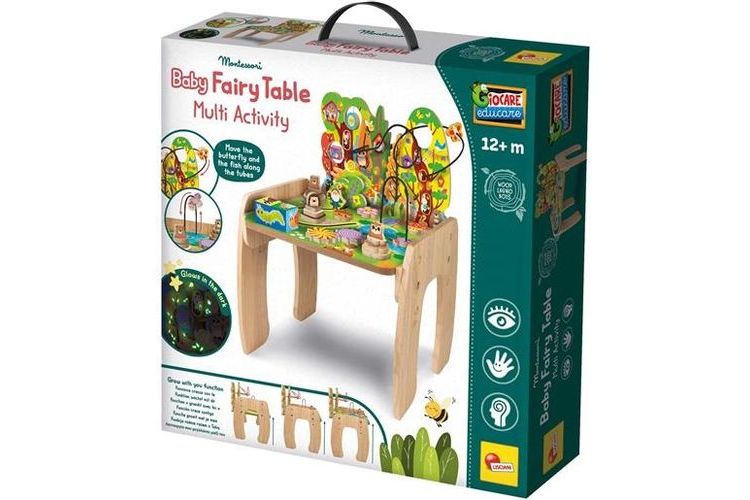 Lisciani Montessori Baby Fairy Table Multi Activity