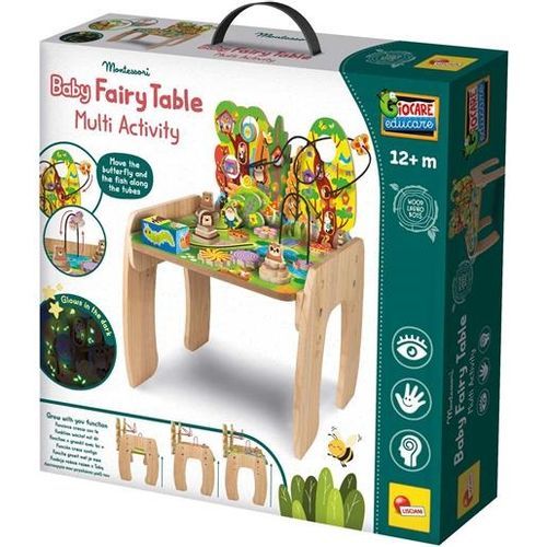 Lisciani Montessori Baby Fairy Table Multi Activity