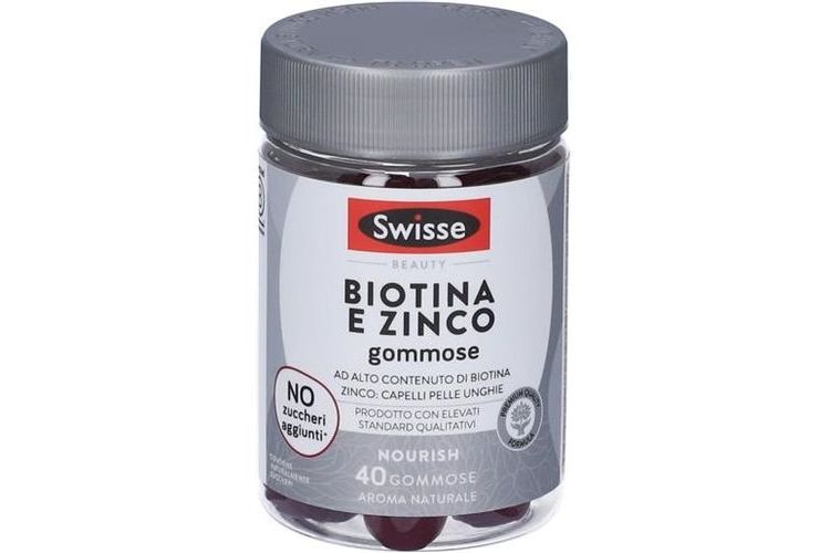 Swisse Biotina e Zinco Capelli Pelle Unghie Gommose
