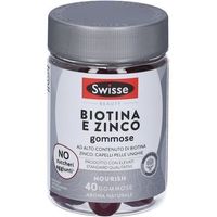 Swisse Biotina e Zinco Capelli Pelle Unghie Gommose