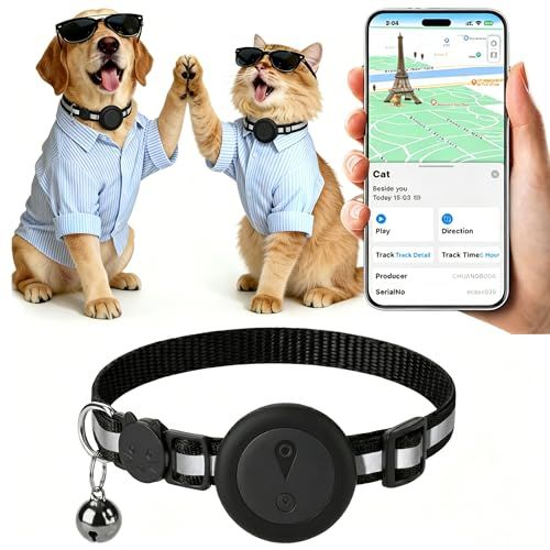 Syeioxn Collare GPS Gatto 2 in 1