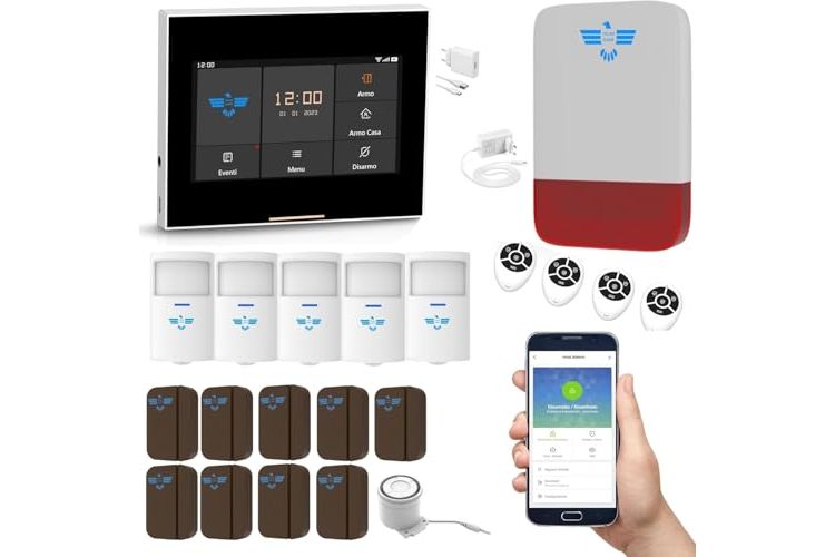 Kit Allarme Casa Wireless