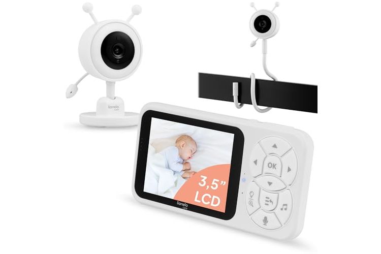 Lionelo Babyline 3.4 Baby Monitor con Telecamera LCD 3,5