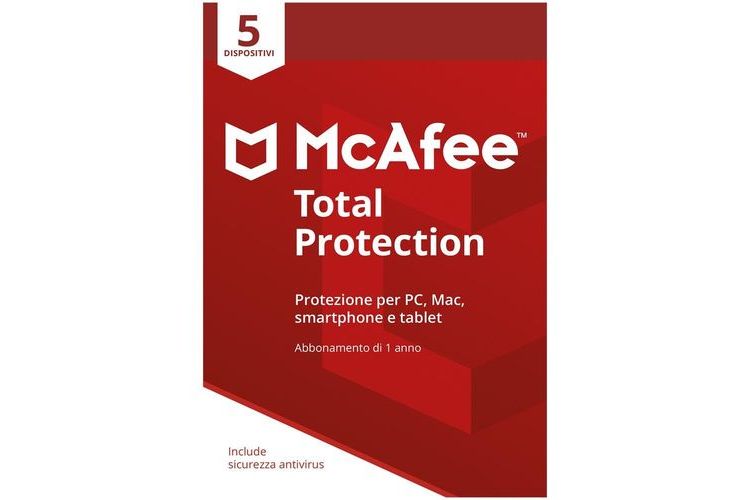 Mcafee Total Protection 2026 5 dispositivi