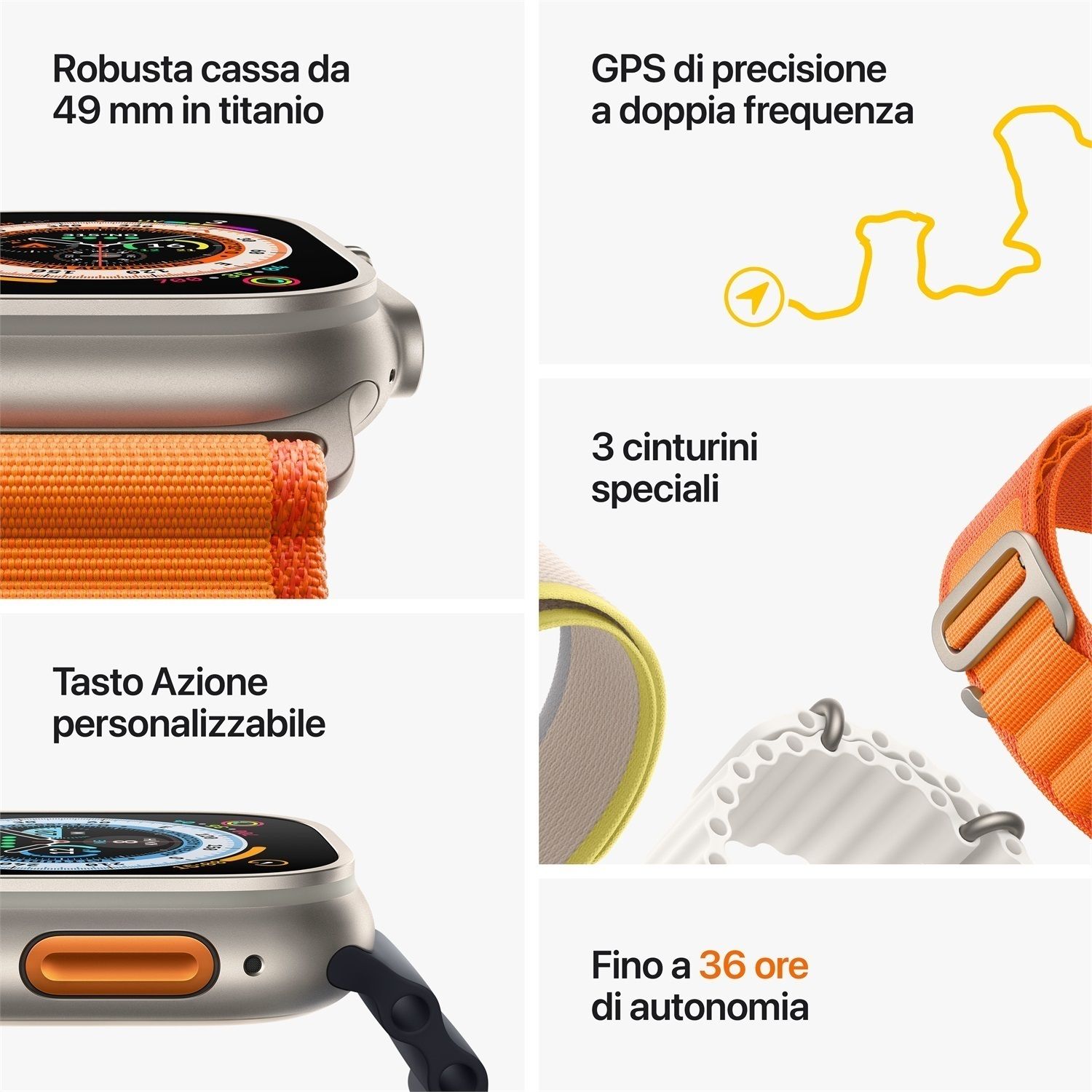 Apple Watch Ultra 3 (2025) Naturale