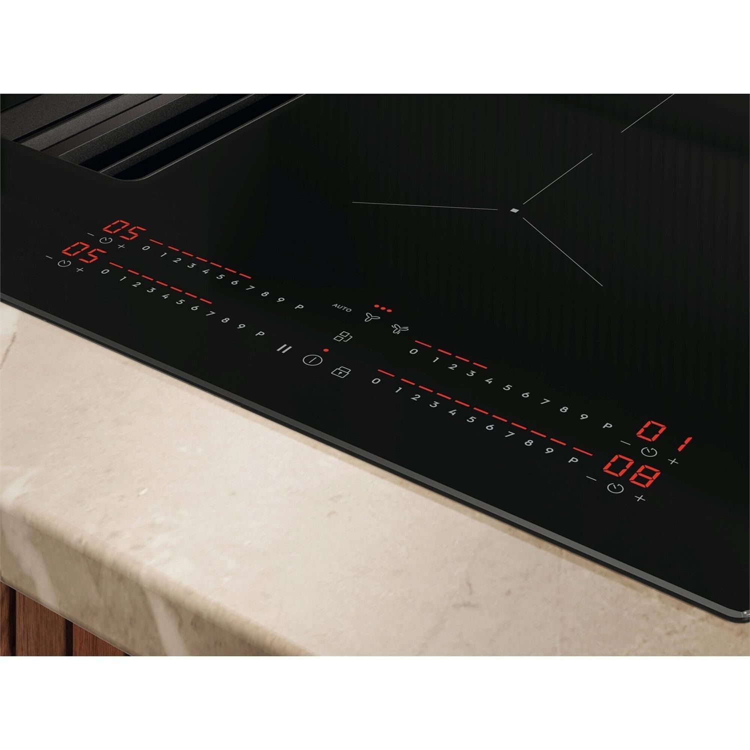 Electrolux Piano cottura KCC83480I Nero