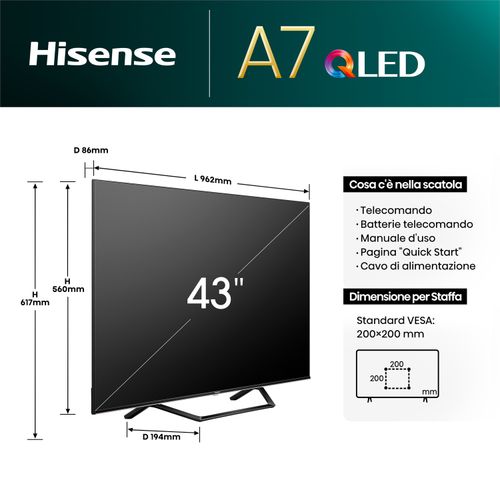 Hisense A7NQ 43