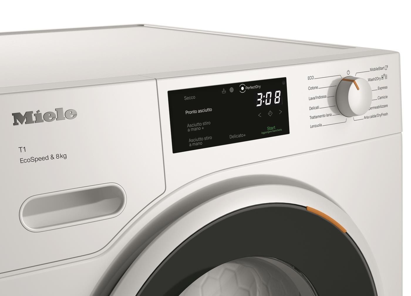 Miele Asciugatrice pompa di calore 8 kg TWC640WP