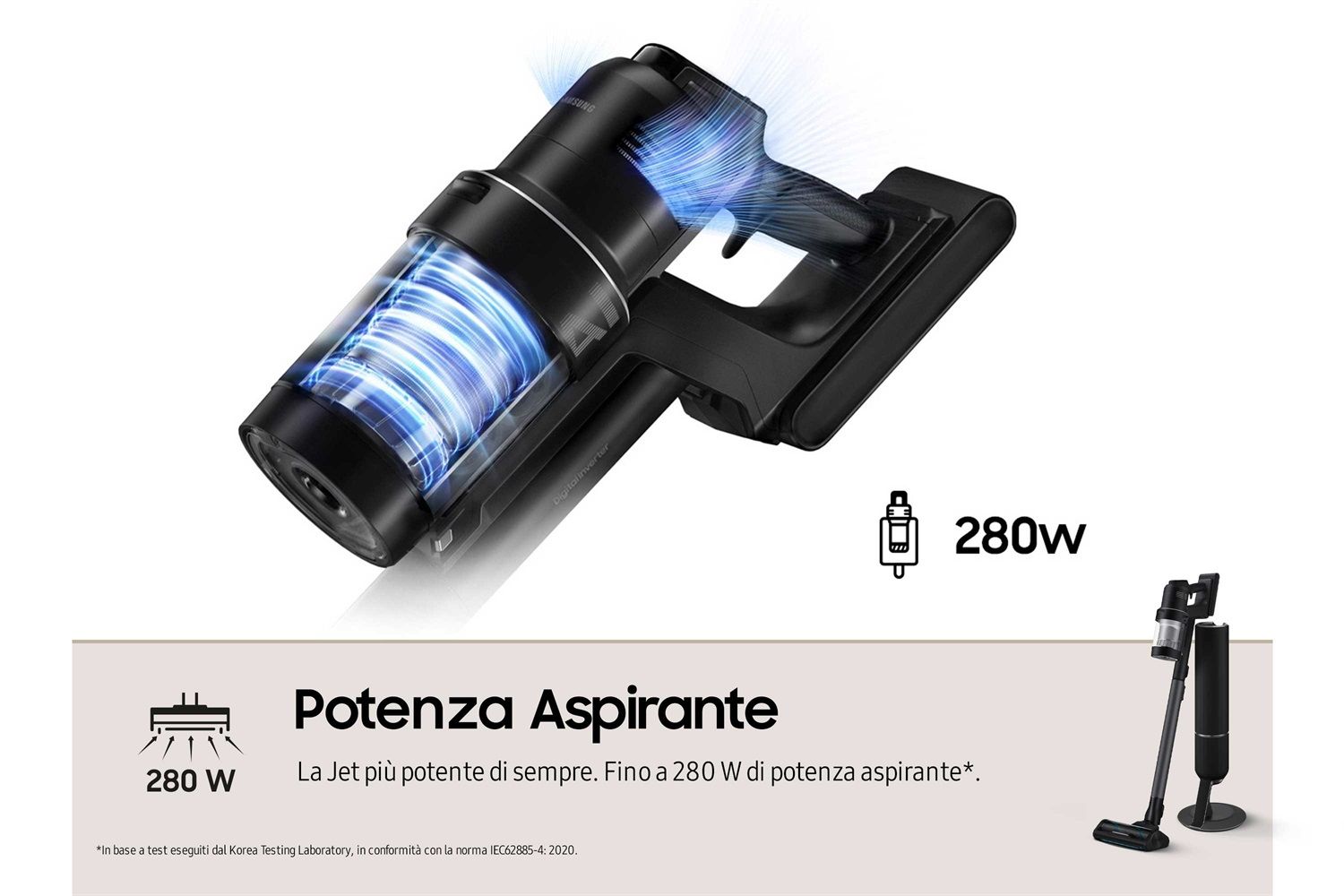 Samsung Bespoke Jet AI Complete Extra VS28C9784QK