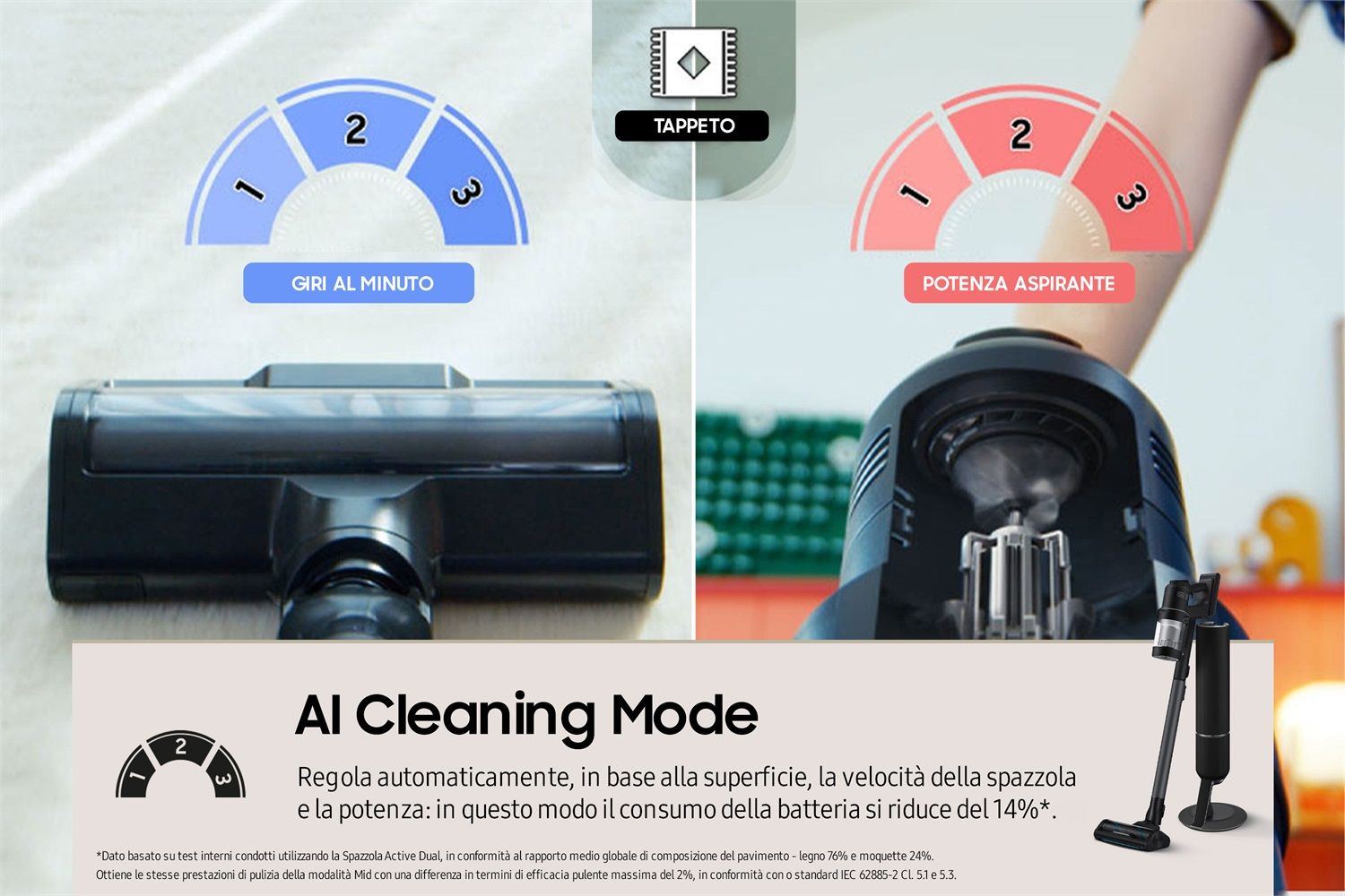 Samsung Bespoke Jet AI Complete Extra VS28C9784QK
