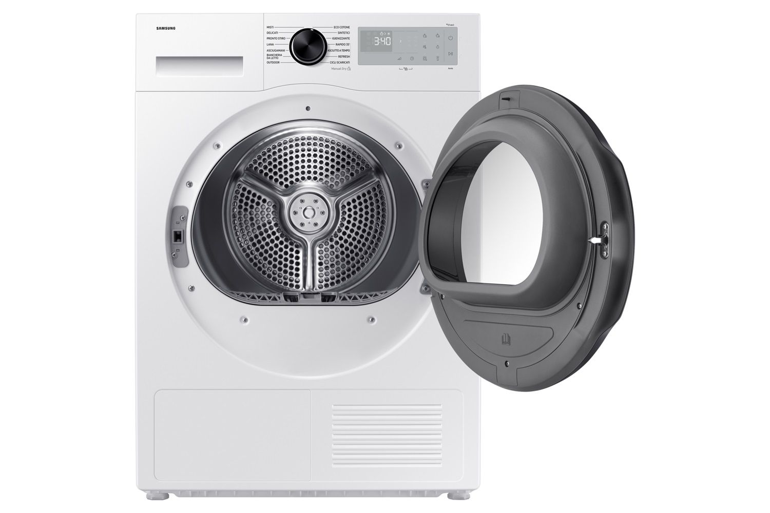 Samsung Asciugatrice pompa di calore 9 kg DV90DG52A0AHET