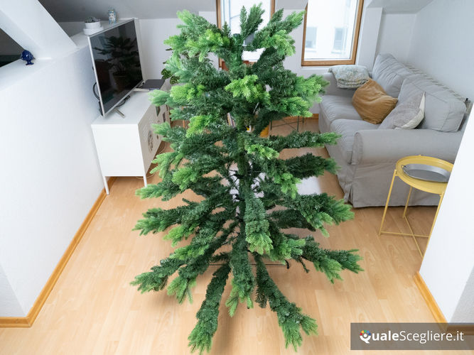 Giulia Grillo Albero di Natale Folto Verde 210 cm