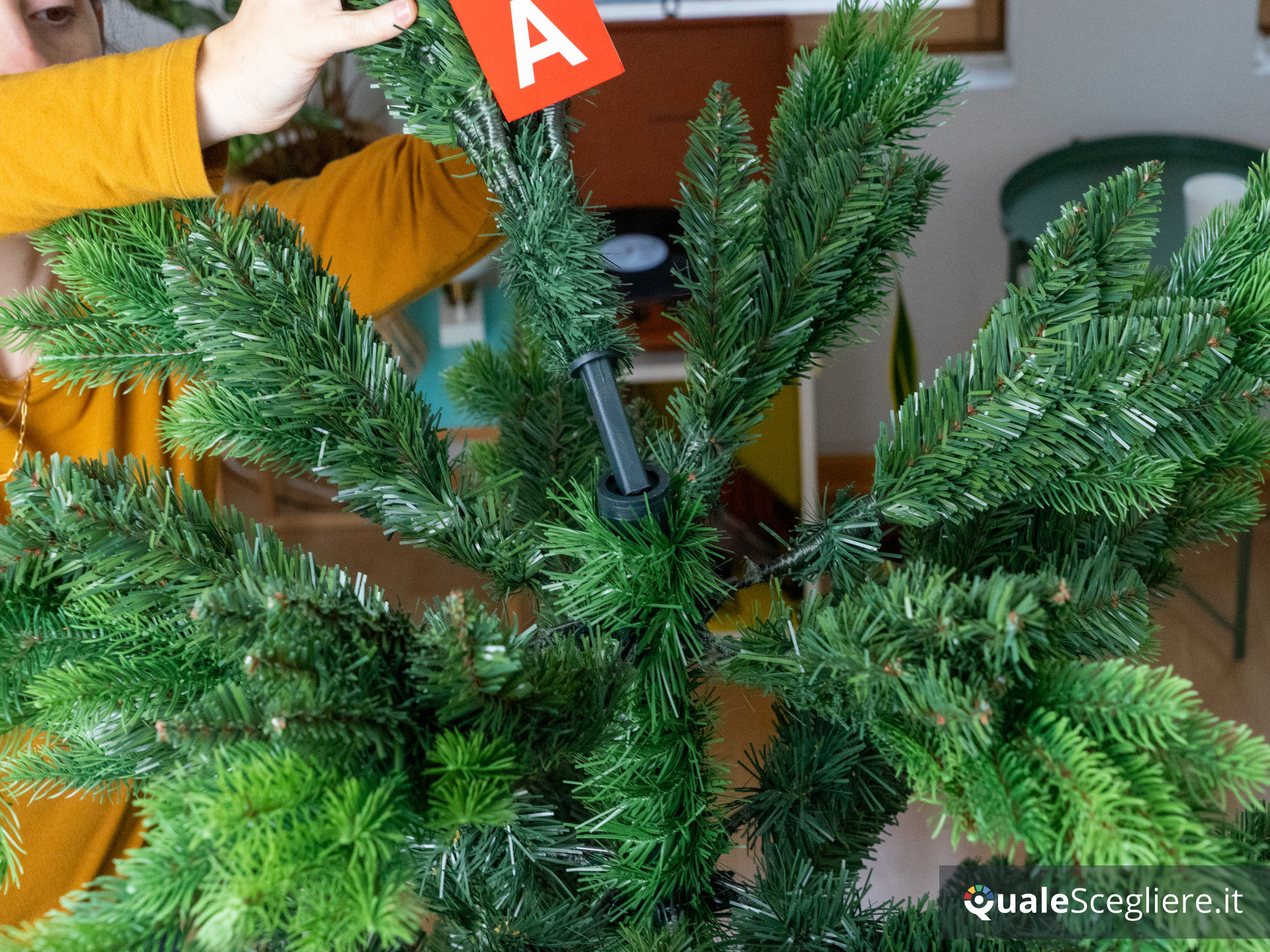 Giulia Grillo Albero di Natale Folto Verde 210 cm