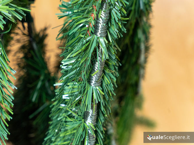 Giulia Grillo Albero di Natale Folto Verde 210 cm