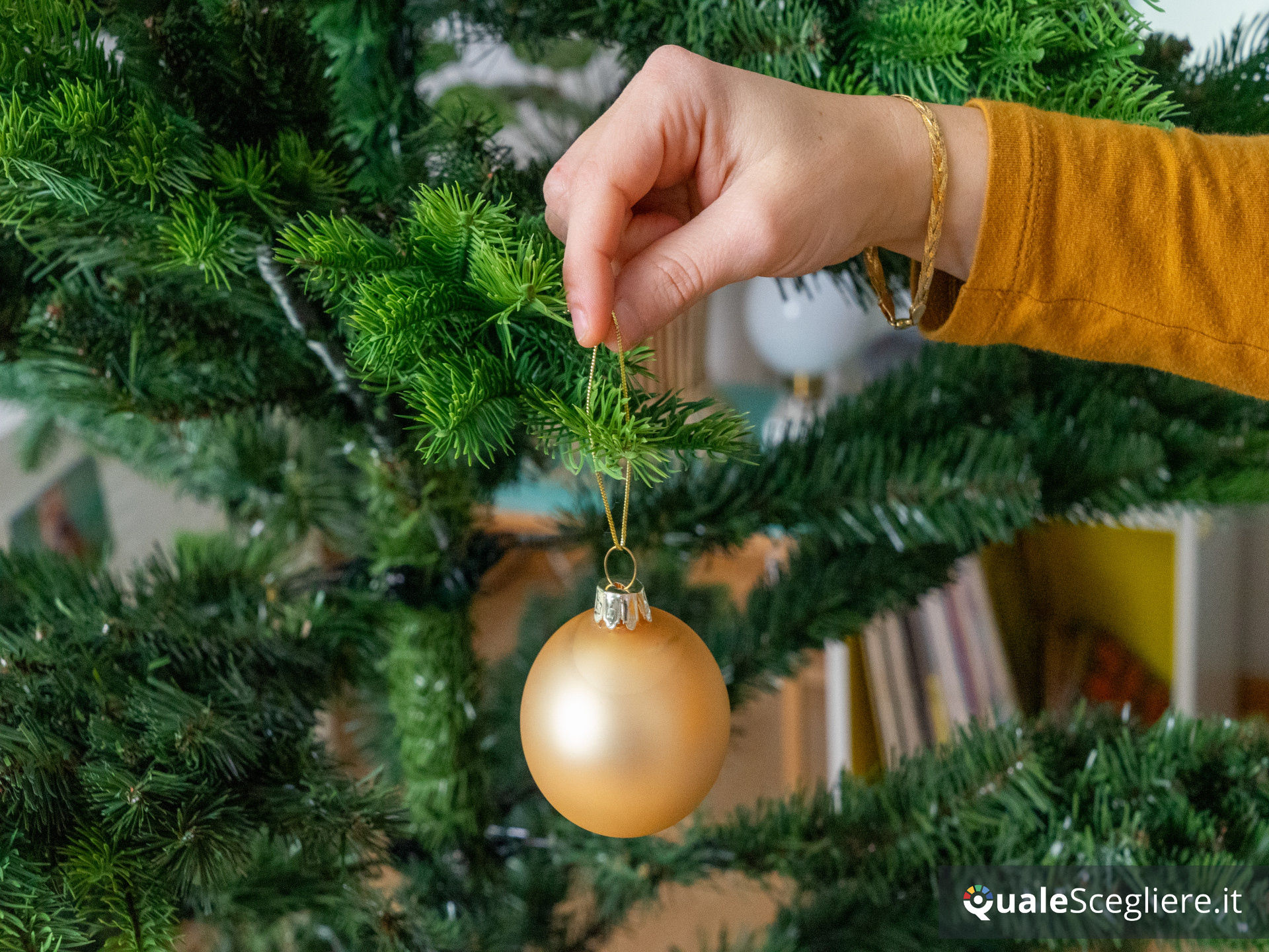 Giulia Grillo Albero di Natale Folto Verde 210 cm
