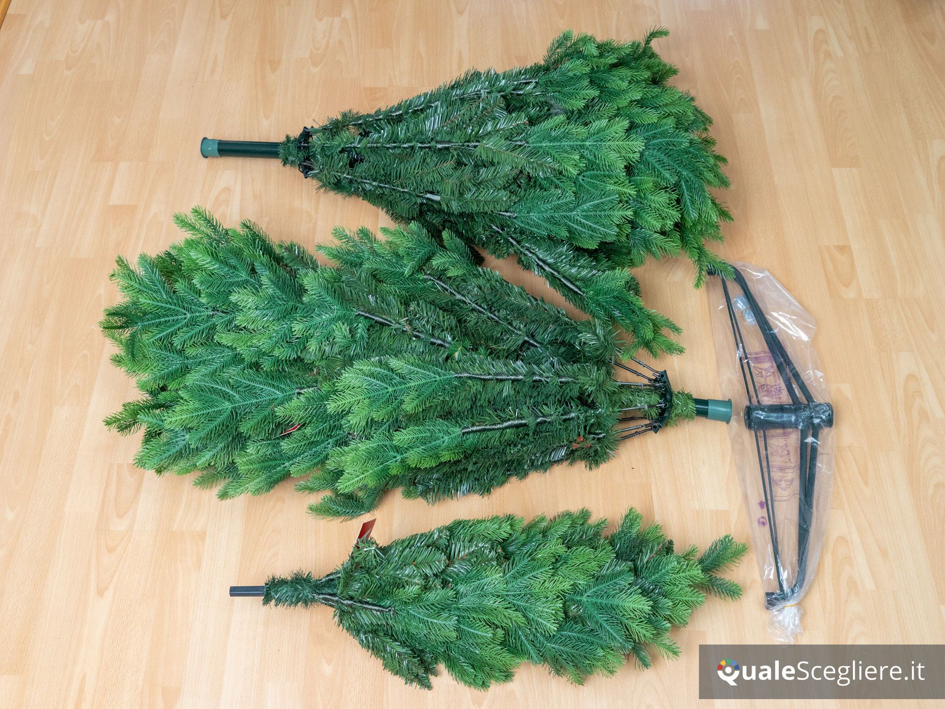 Giulia Grillo Albero di Natale Folto Verde 210 cm