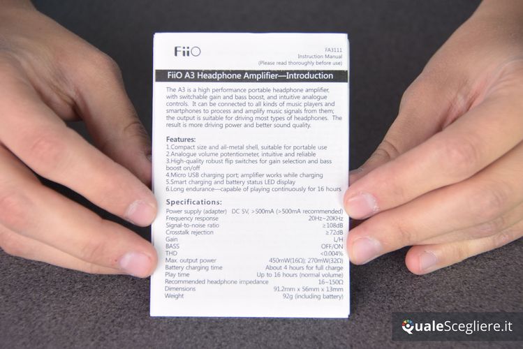 FiiO A3