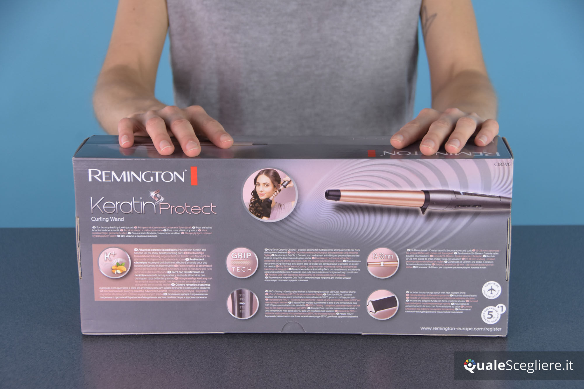 Remington Keratin Protect CI83V6